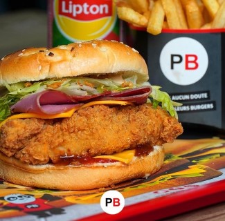 Burger Au Poulet Point B