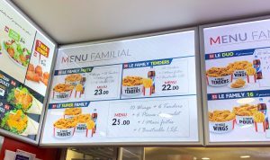 Chicken Spot Menu Familial Prix