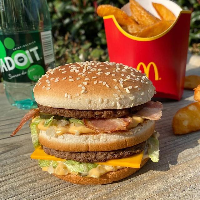 Mcdo Big Mac Burger Et Frites