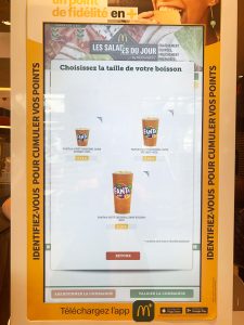 Menu Fanta Mcdo