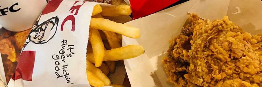 Poulet Frit Et Frites Kfc