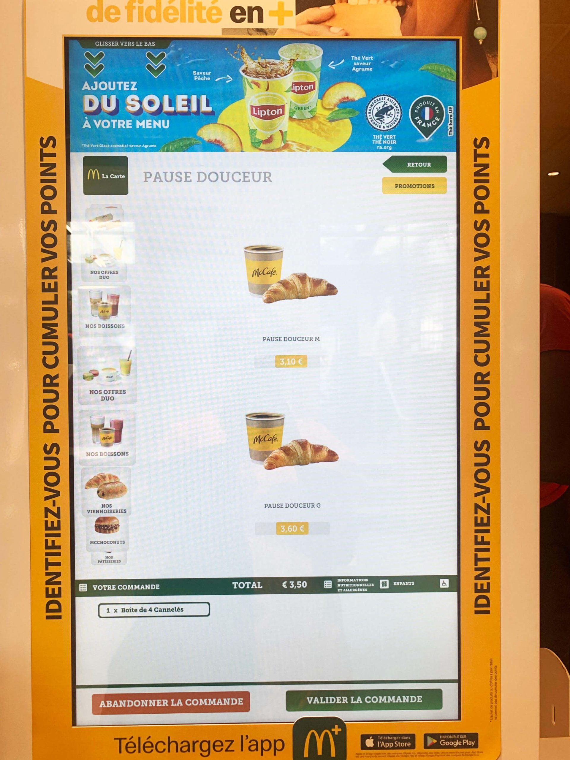Menu Mcdo Filet Au Fish Prix