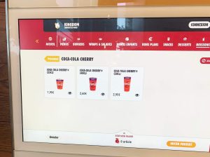 Prix Du Cola Cherry Chez Burger King