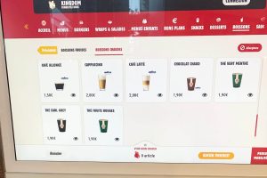 Prix Du Menu Café Burger King